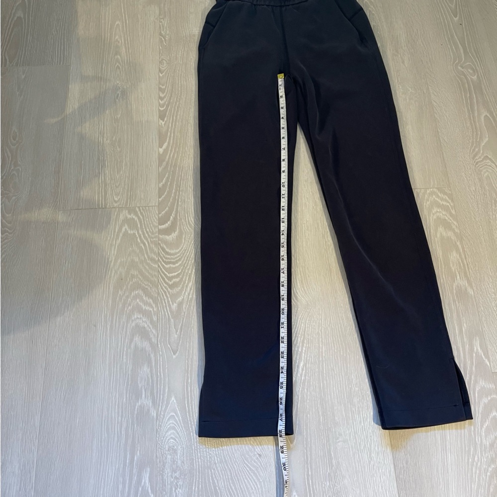 Lululemon Brushed Softstreme Split-Hem High-Rise Pant Black size 0 - Picture 10 of 15